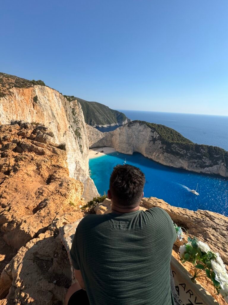 rod navagio beach shipwreck viewpoint