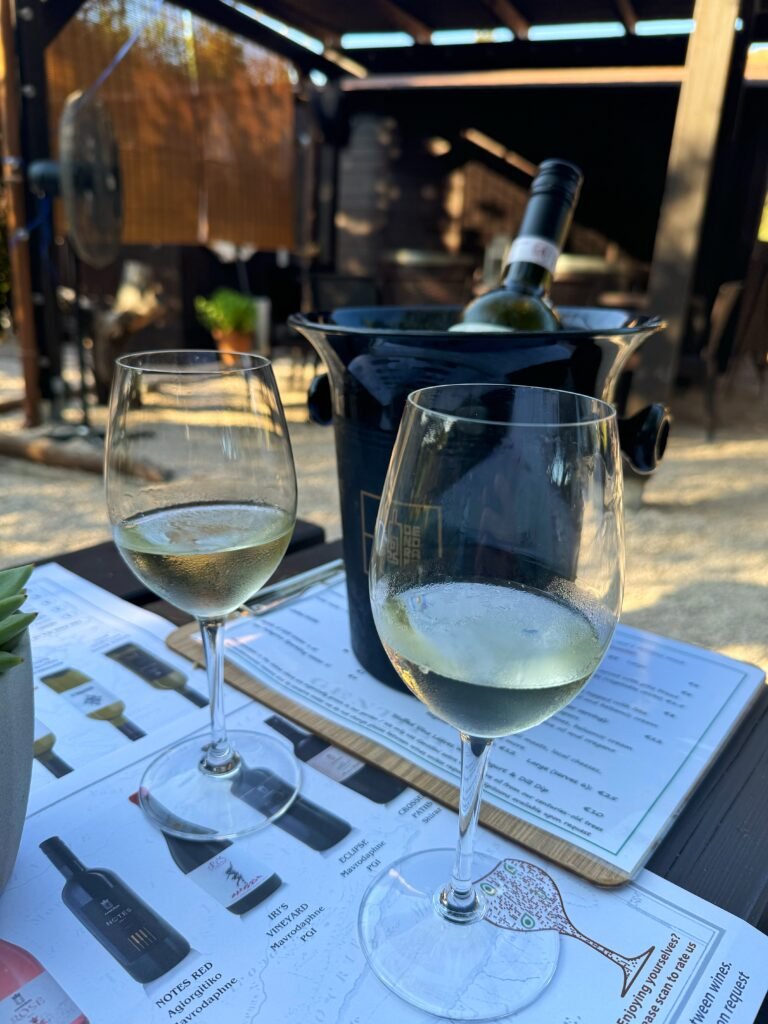 kefalonia itinerary gentilini winery tasting