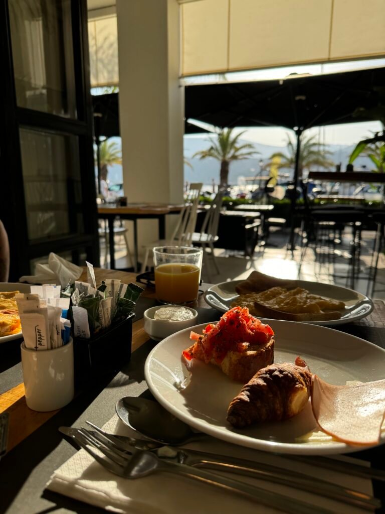 kefalonia itinerary grand hotel breakfast sunrise