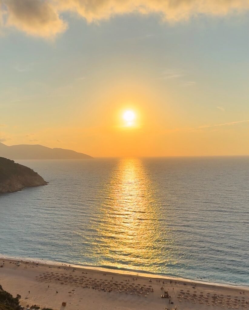 kefalonia itinerary myrtos beach sunset