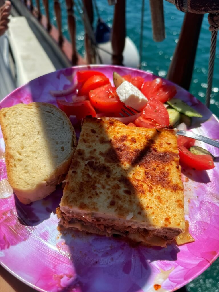 kefalonia itinerary queenbee cruise tour moussaka